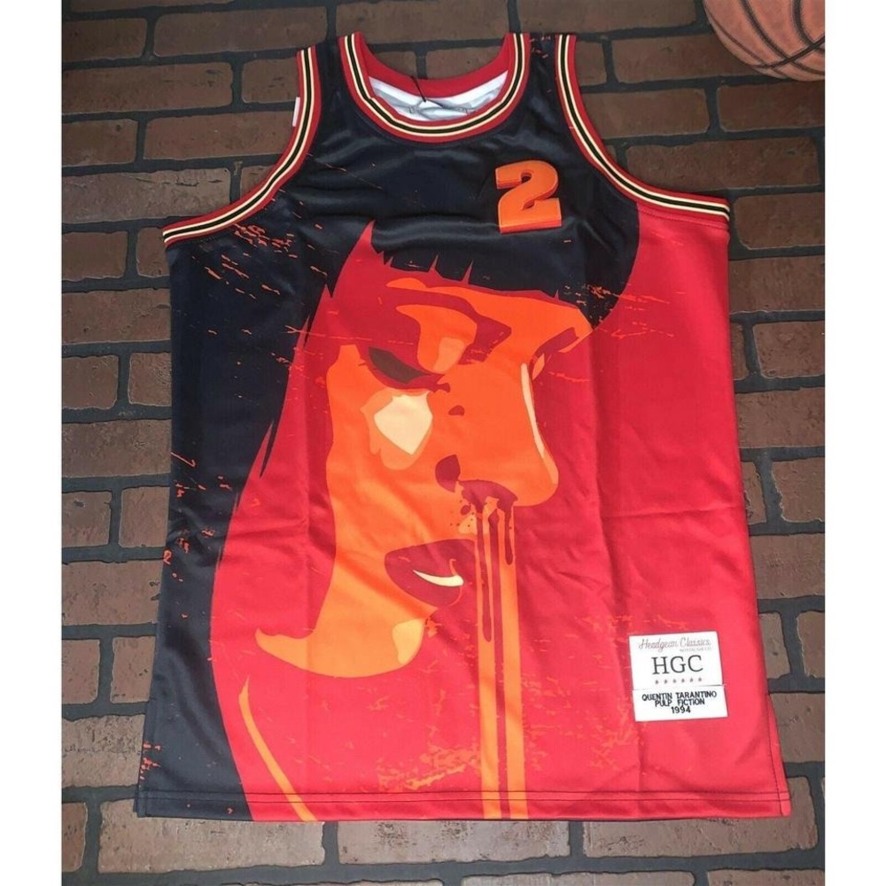 PULP FICTION / TARANTINO Headgear Classics Basketball Jersey~Never Worn~L XL XXL